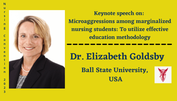 Dr. Elizabeth Goldsby | Keynote Speaker | Nursing Convention 2023